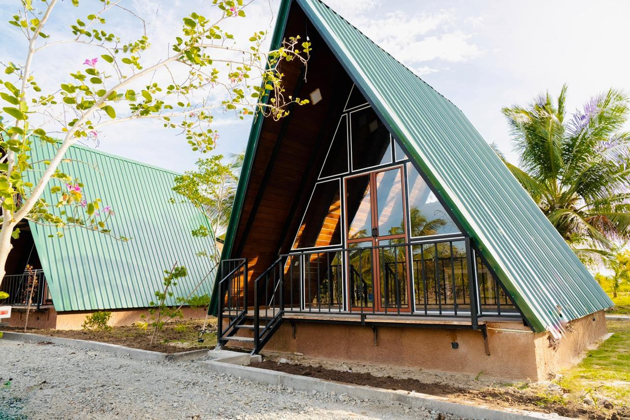 A-Frame Cabin Front